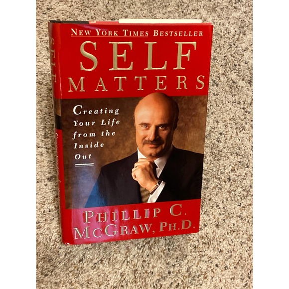 Lot of 2 Dr. Phil Books “ Relationship Rescue“ Phillip C McGraw PhD Self Matters - Picture 7 of 7